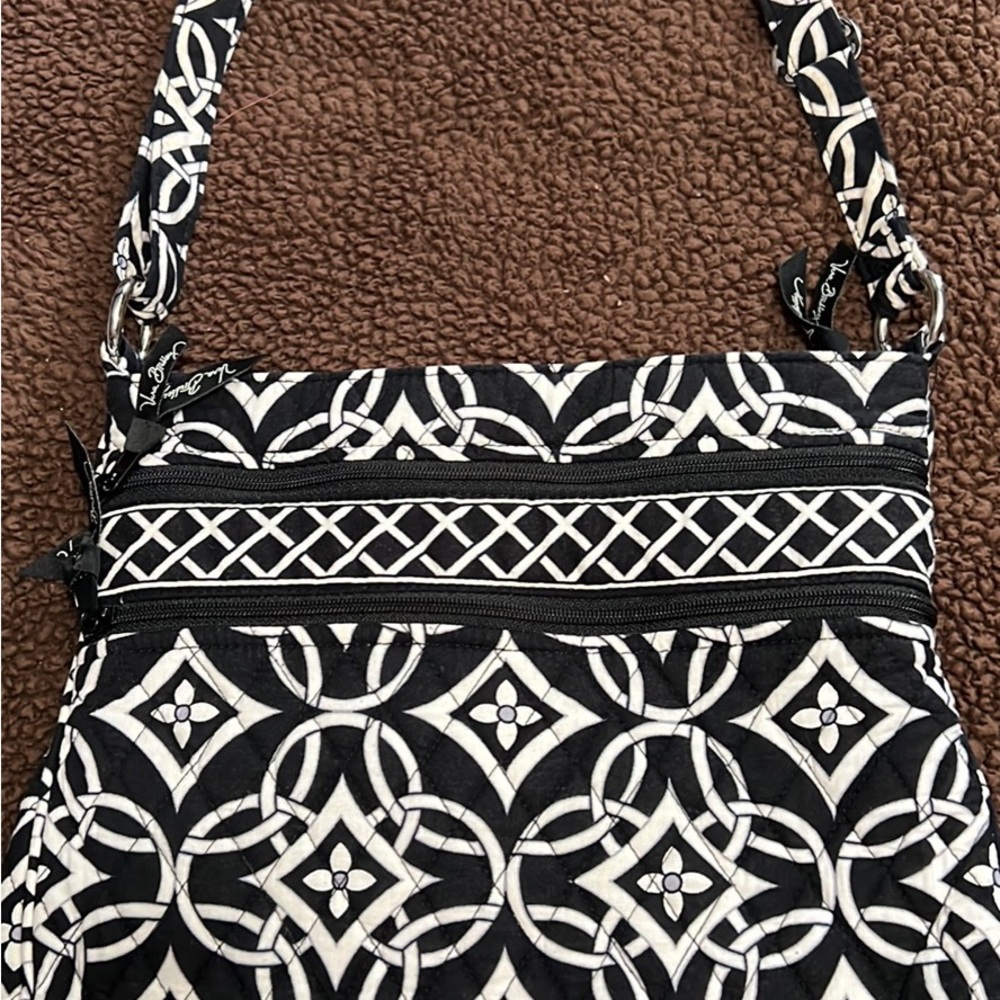 Vera Bradley authentic black/white medium purse